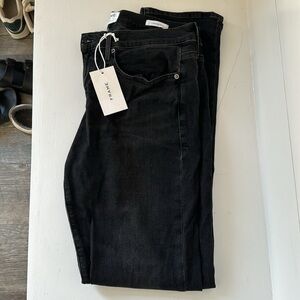Men’s Frame black slim jeans